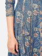 NOZ2TOZ Women s Blue Anarkali Kurta dress- (1pc set) Online Sale