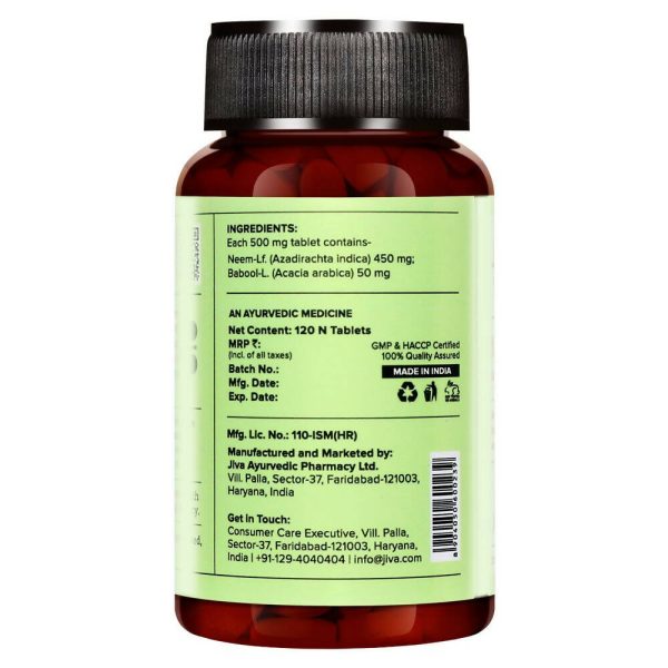 Jiva Ayurveda Neem Tablets on Sale