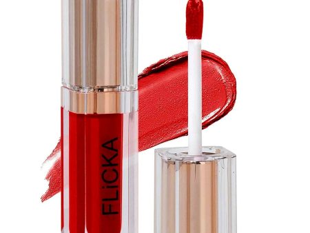 FLiCKA R U Ready Matte Finish liquid Lipstick Shade 01 Red Hot Online Hot Sale