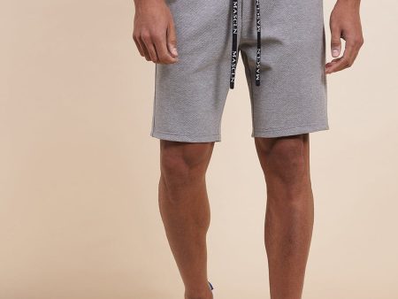 Lyush - Mascln Men s Grey Melange Bermuda Shorts Sale