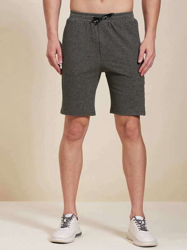 Lyush - Mascln Men s Dark Grey Bermuda Shorts For Sale