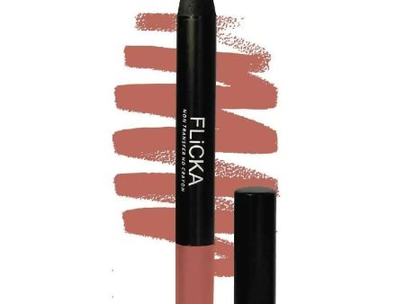 FLiCKA Lasting Lipsence Crayon Lipstick 01 Sleeping Beauty Hot on Sale