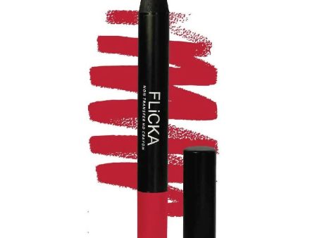 FLiCKA Lasting Lipsence Crayon Lipstick 11 Let S Go Shopping - Red Cheap