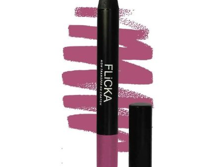 FLiCKA Lasting Lipsence Crayon Lipstick 04 I Am On Diet - Light Pink on Sale