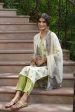 Juniper Green Rayon Casual Wear Printed Straight Kurta Pant Dupatta Set Online Sale