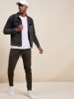 Lyush - Mascln Men s Black Washed Denim Jacket Online