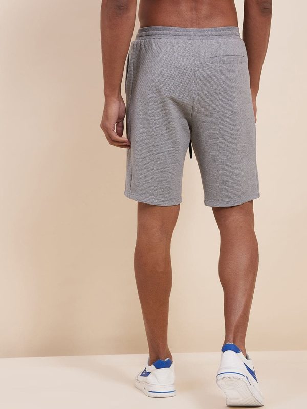 Lyush - Mascln Men s Grey Melange Bermuda Shorts Sale