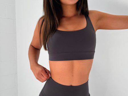 Kyrie Sports Bra - Grey Online